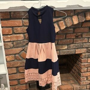 Girls Blue and Pink dress